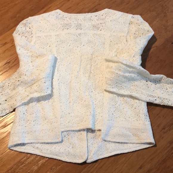 Cream lace jacket - Picture 5 of 5